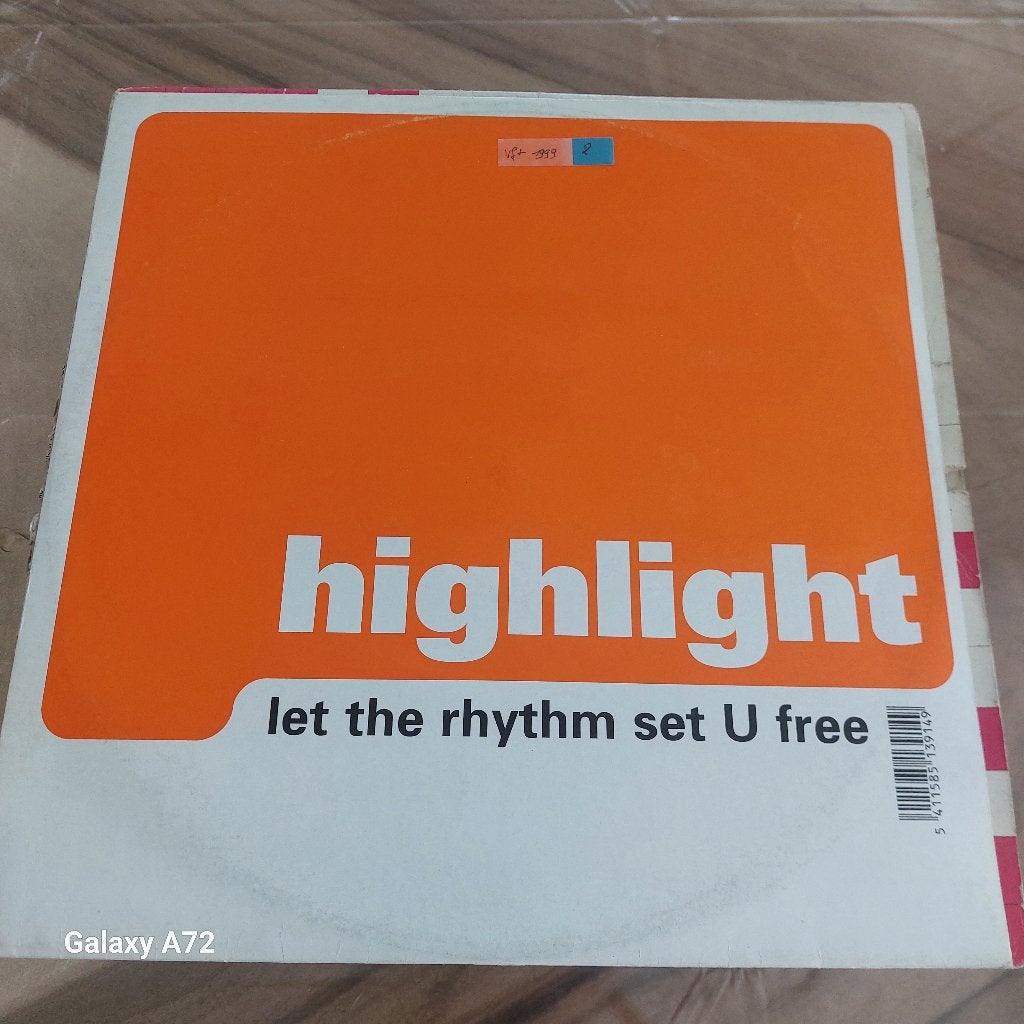 highlight let the rhythm set u free 12 inch maxi, 12 pouces, Trance, Enlèvement ou Envoi, Utilisé