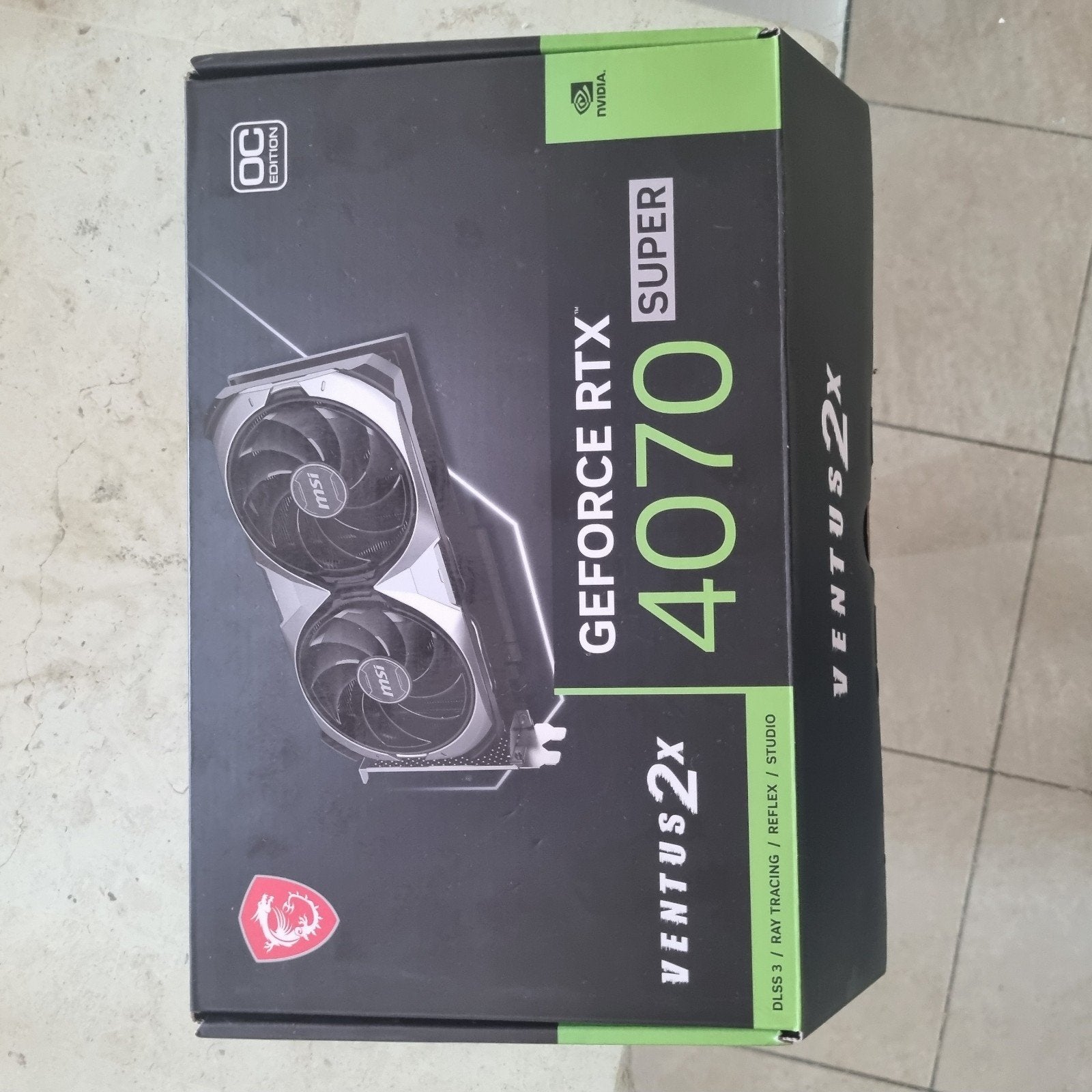 Rtx 4070 super ventus 2x 12Gb gddr6x, Computers en Software, Videokaarten, Ophalen
