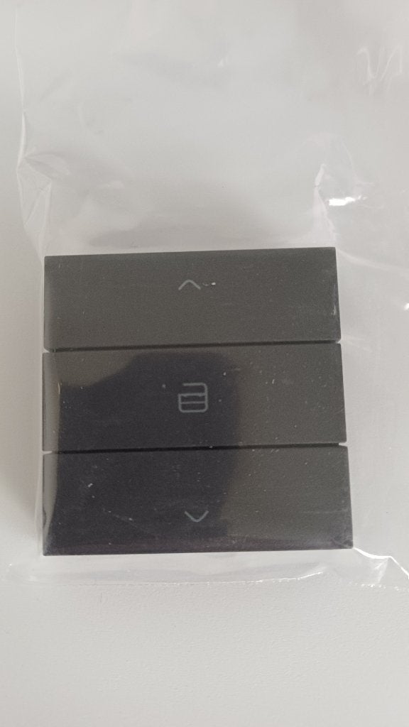 Niko Home Control motorbediening anthracite - 122-51033, Enlèvement, Neuf, Autres marques, Interrupteur