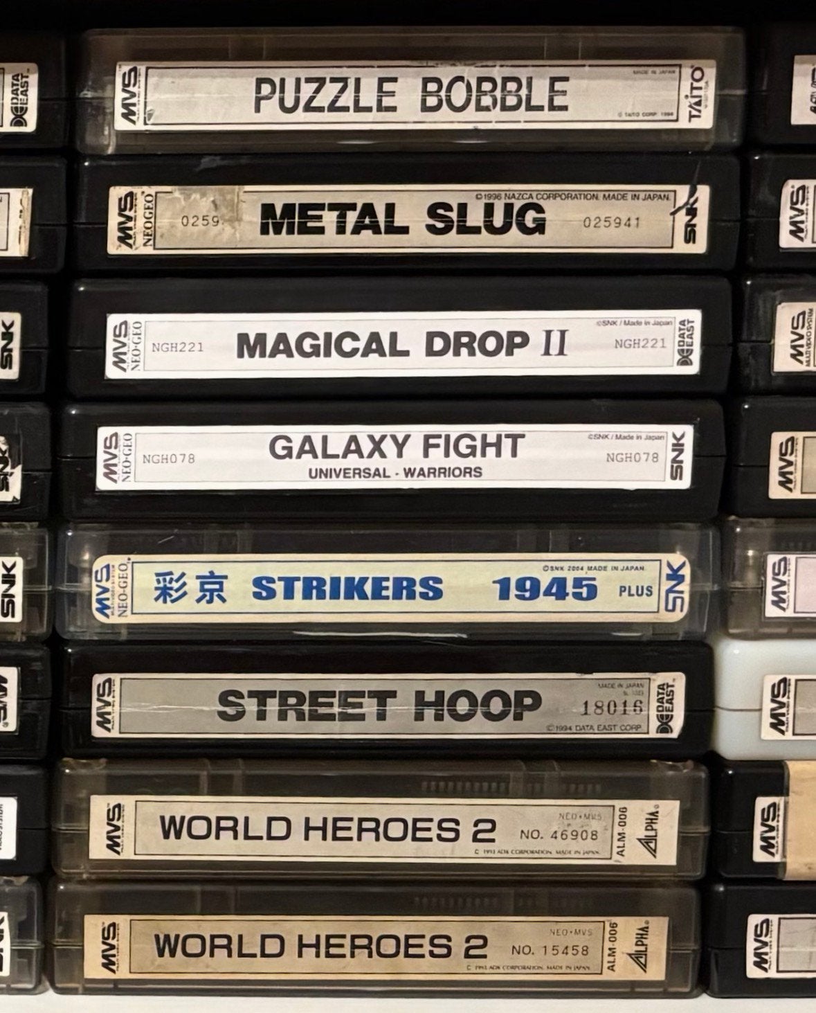 Cartouches Neo Geo MVS: différents titres originaux!(part 2), Enlèvement ou Envoi, Utilisé