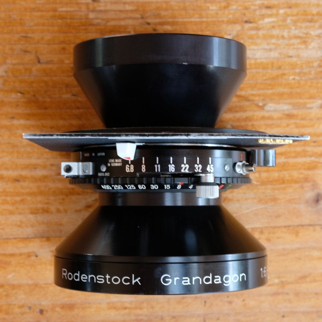 Rodenstock Grandagon 115mm f6.8 MC, Ophalen, Gebruikt, Groothoeklens