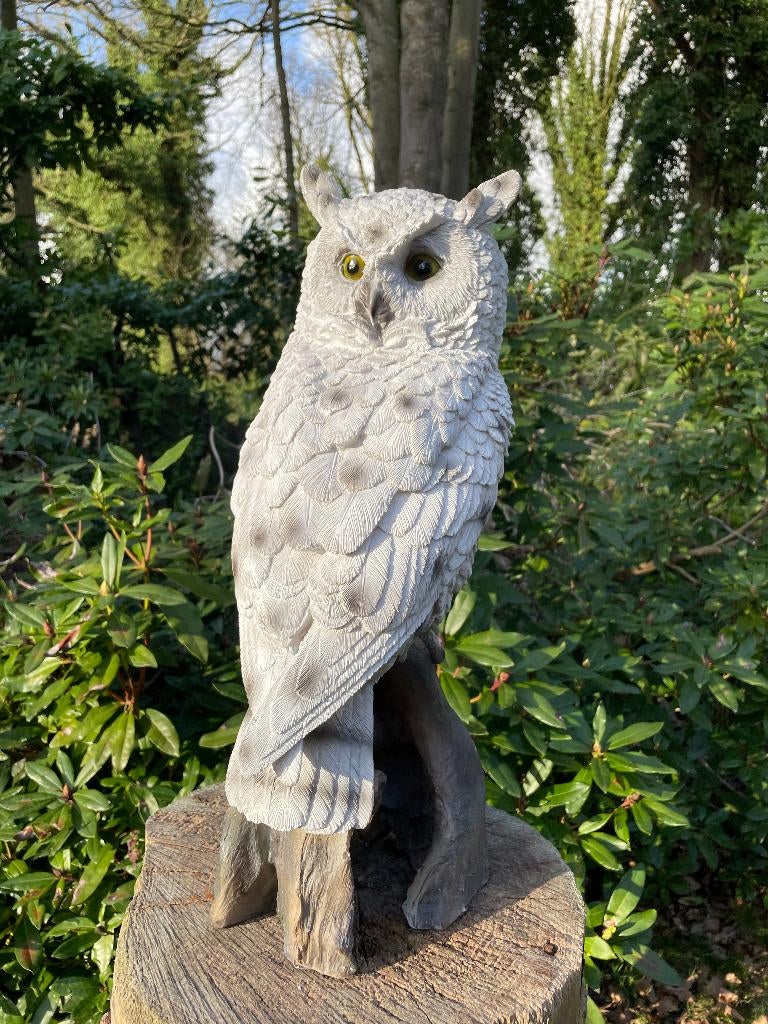 Image harfang des neiges, jardin, piscine, étang 55cm, Enlèvement, Neuf, Synthétique, Animal