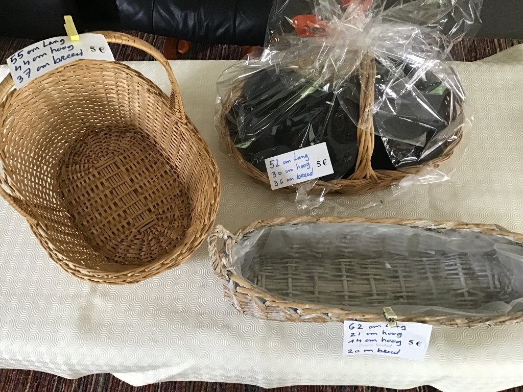 6 magnifiques paniers à 5 euros par mois, Enlèvement ou Envoi, Comme neuf, Panier