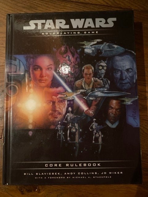 STAR WARS ROLE PLAYING GAME - CORE RULE BOOK, Ophalen of Verzenden