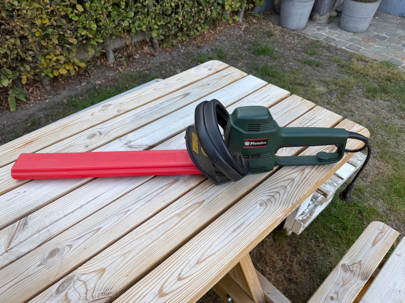 METABO Haagschaar, Tuin en Terras, Ophalen, Gebruikt, Elektrisch