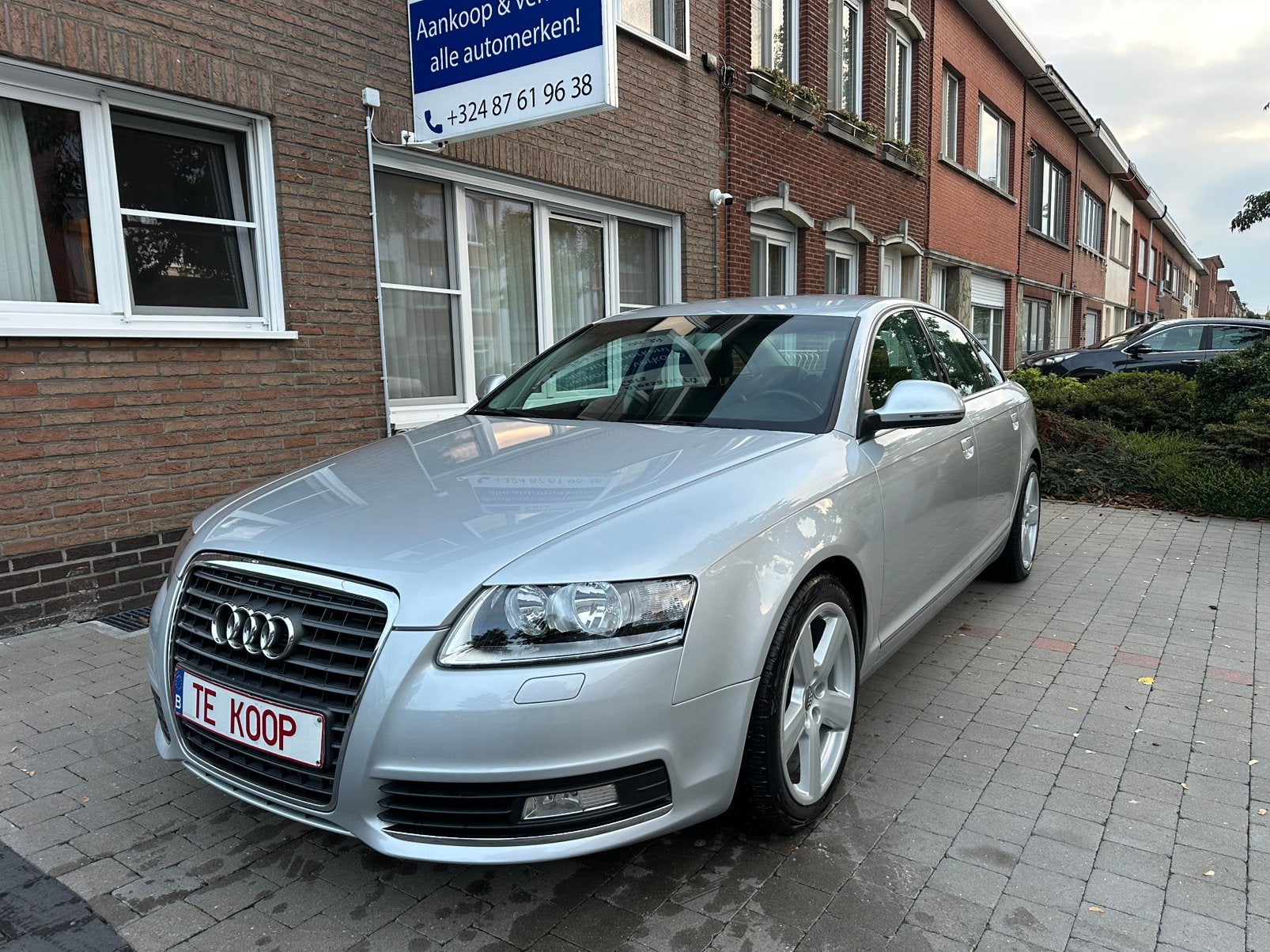 Audi A6 2.0tdi! Nieuwstaat! Airco*Navi* 165000km* Garantie!, Auto's, 139 g/km, Zwart, 4 cilinders, Leder