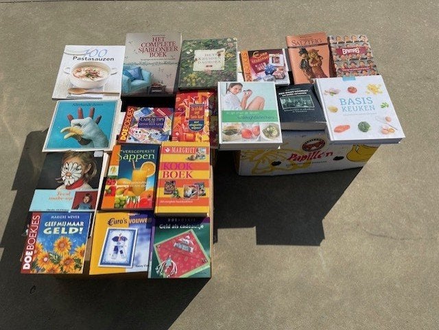 Partij/lot boeken, Ophalen, Gelezen