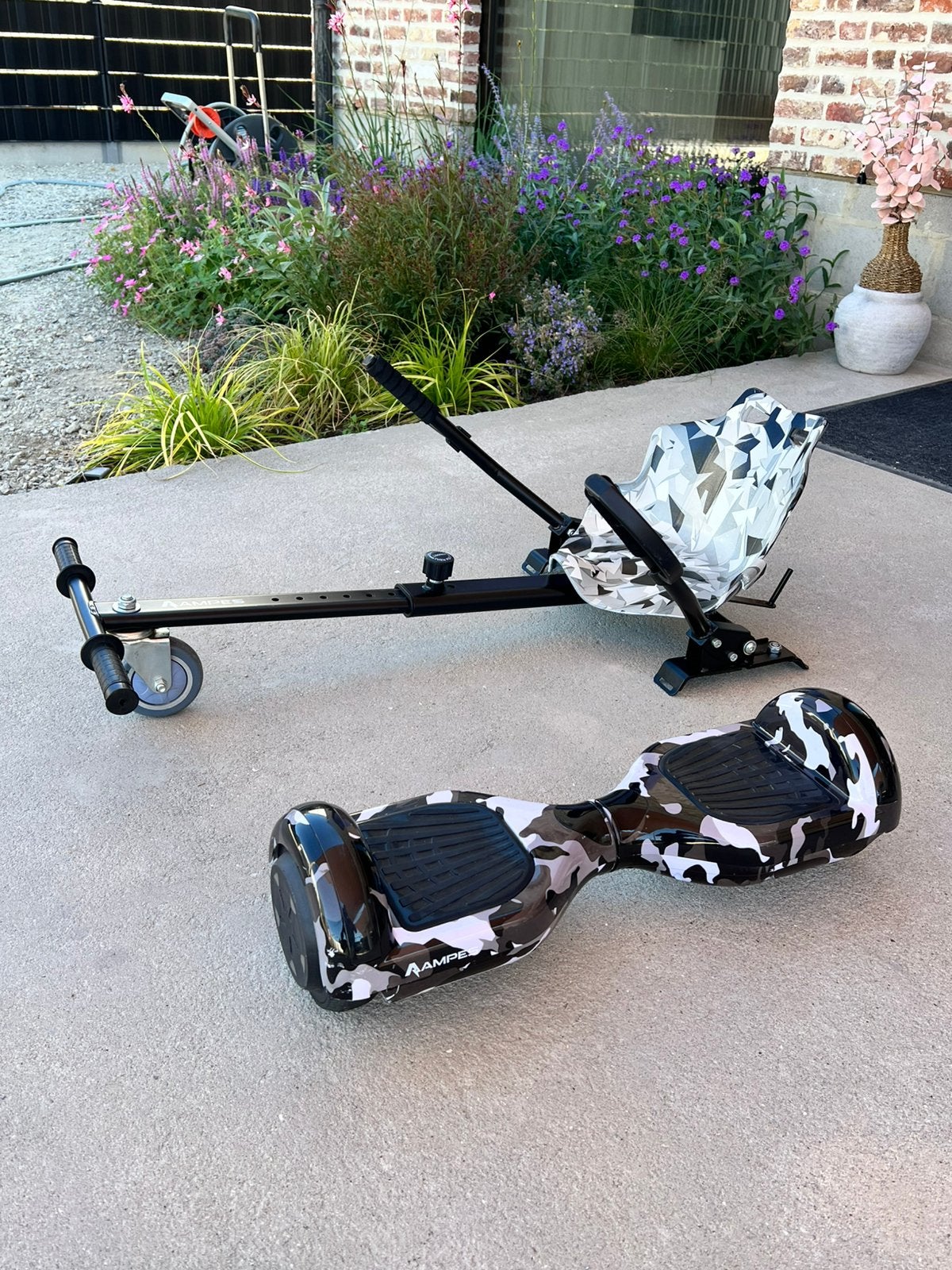 Ampes hoverboard met gokart, Kinderen en Baby's, Speelgoed | Buiten | Accuvoertuigen, Ophalen, Gebruikt