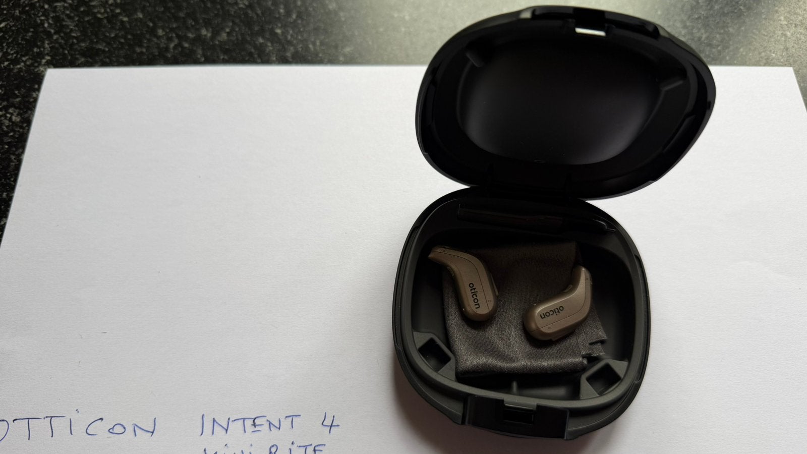 Set hoorapparaat OTICON INTENT 4 mini, Ophalen of Verzenden, Zo goed als nieuw, Overige typen