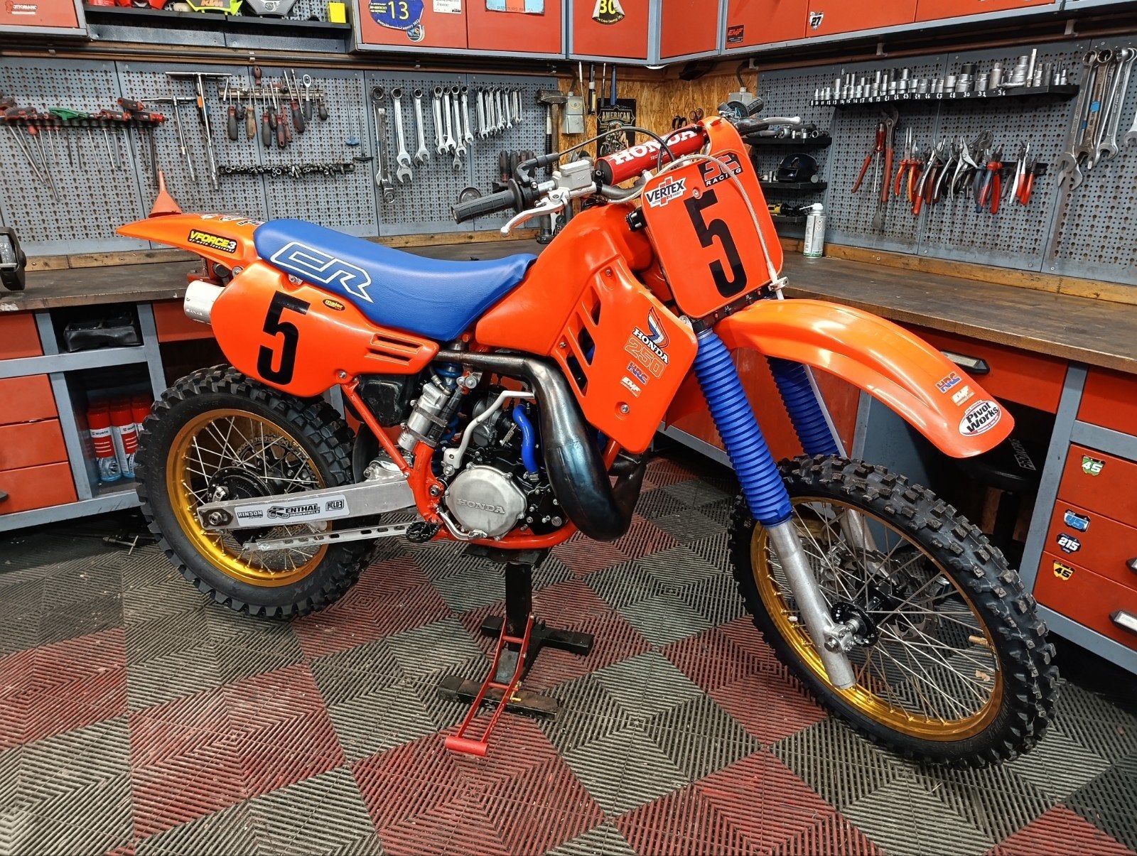 Honda CR 250 uit 1986, Motoren, Occasion, Particulier, Crossmotor, 1 cilinder