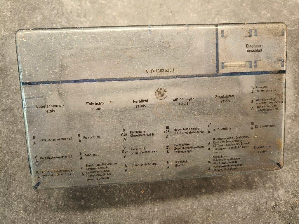 BMW E21 Cover zekeringenkast, Ophalen, Gebruikt, BMW