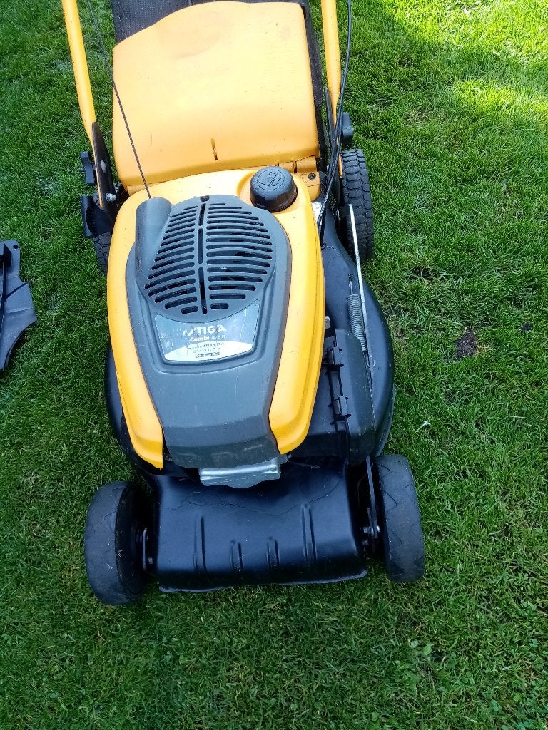 Stiga grasmaaier, Tuin en Terras, Ophalen, Gebruikt, 40 t/m 49 cm, Mulchfunctie