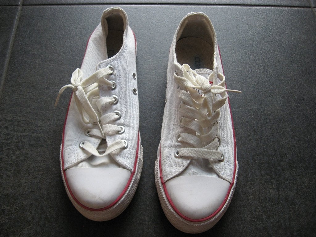 Witte All Star Converse Eur 38, Wit, Ophalen of Verzenden, Zo goed als nieuw, Sneakers