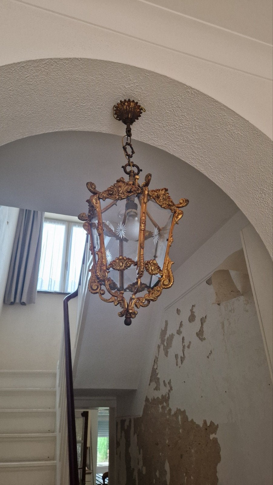Lampe suspendue française vintage, Maison & Meubles, Enlèvement