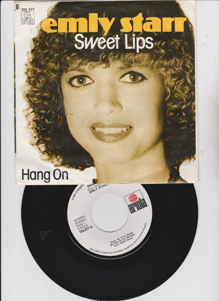 Emly Starr – Sweet Lips / Hang On   1981  nMINT, Ophalen of Verzenden, Zo goed als nieuw, Pop