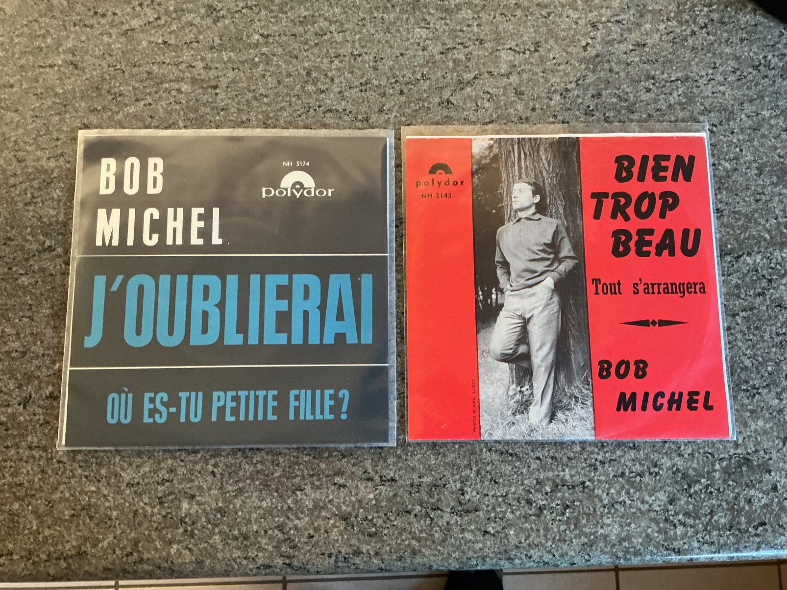 7 pouces x 2 pouces - Bob Michel, Enlèvement ou Envoi, Comme neuf