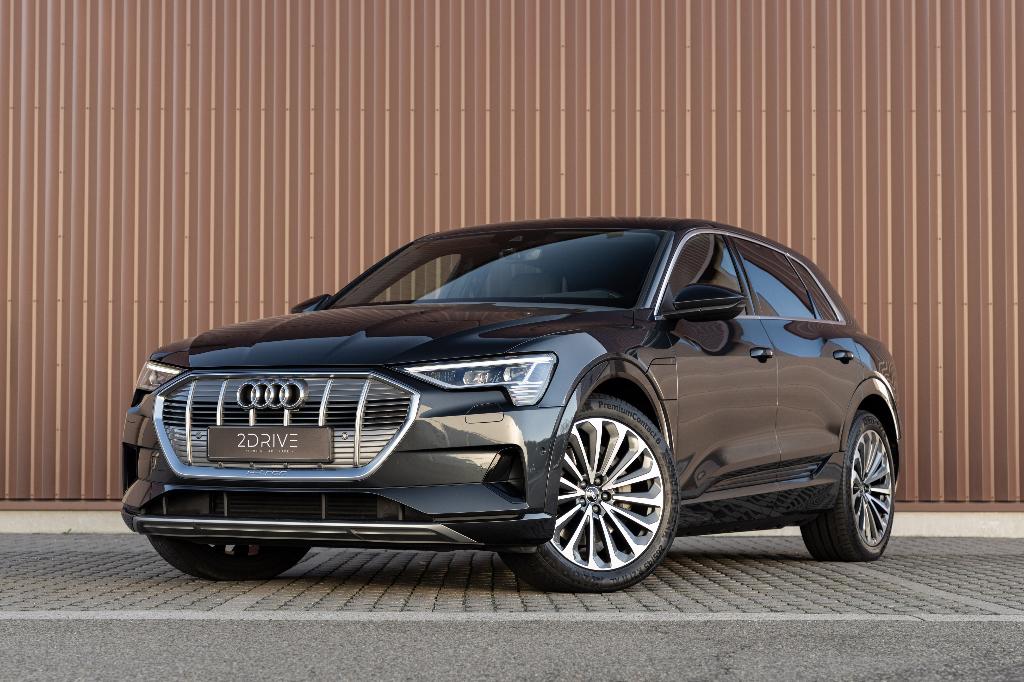 Audi E-Tron 95 kWh 55 Quattro | 98% SOH | Garantie, Autos, Audi, Cuir, Argent ou Gris, Achat, Phares entièrement LED