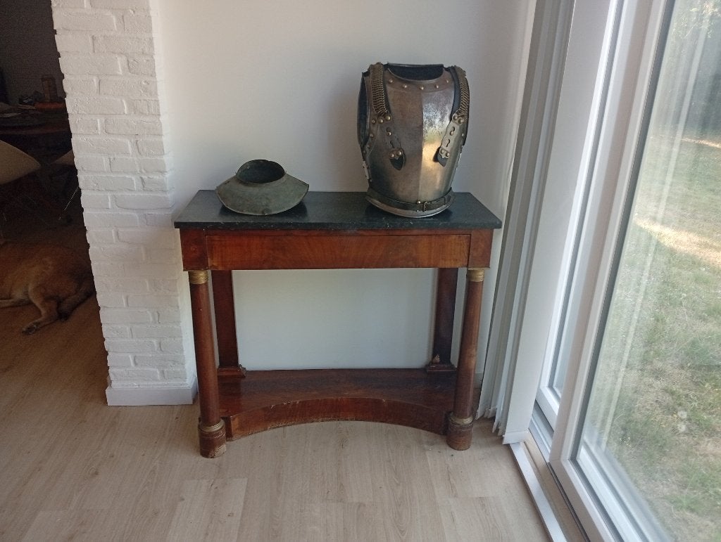 Magnifique console Empire, Enlèvement