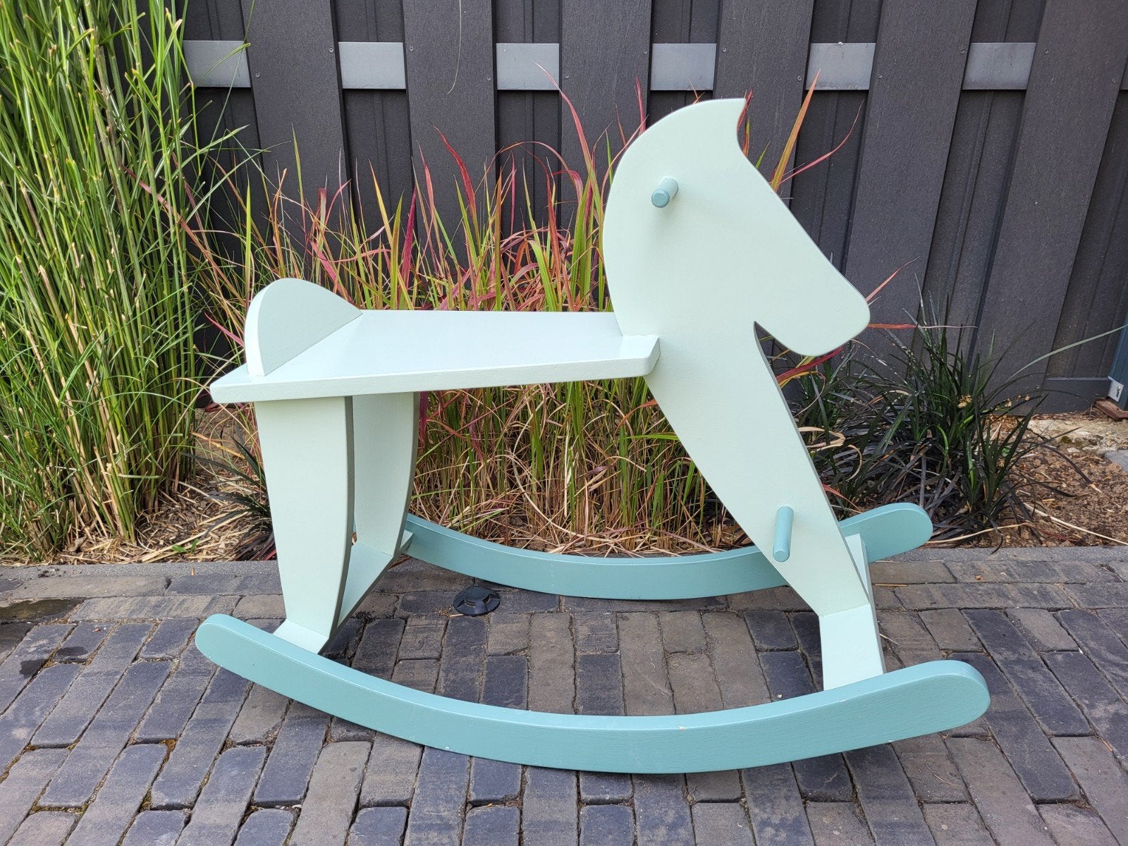 Houten schommelpaard - decoratief, Kinderen en Baby's, Ophalen