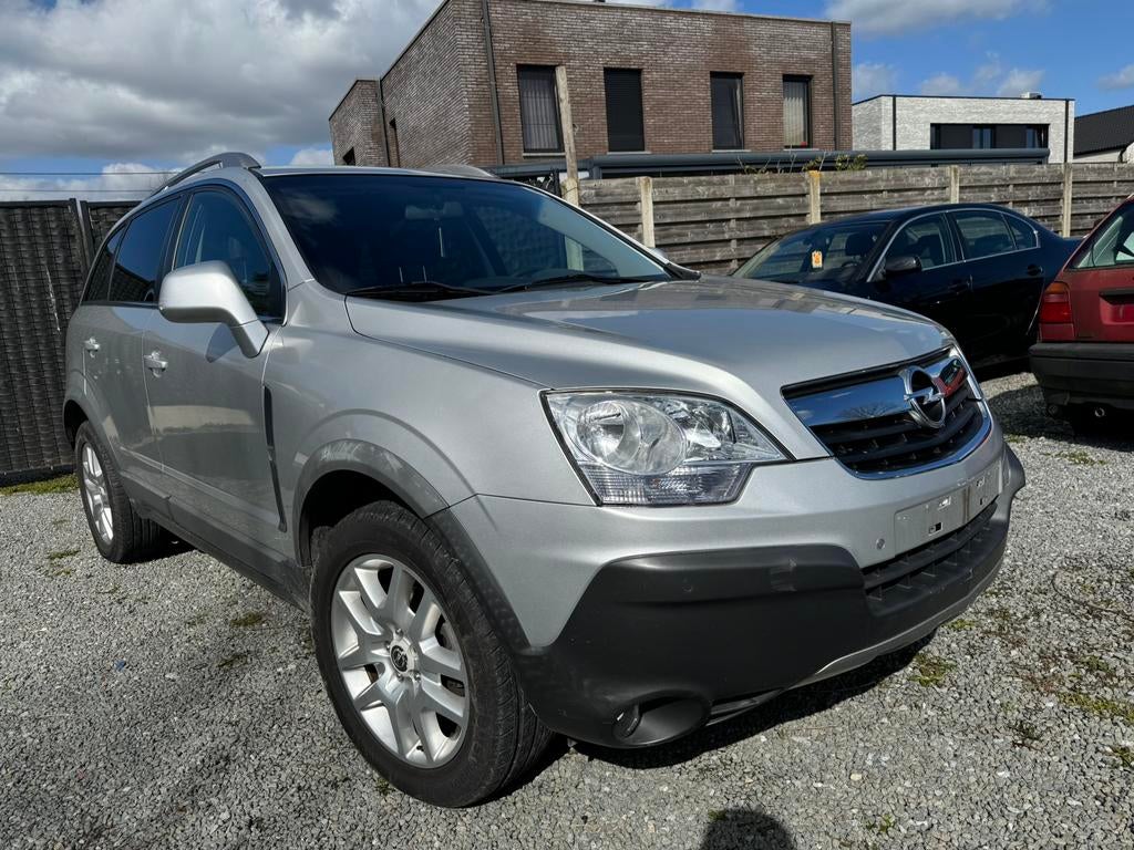 Opel Antara 2.4 benzine bj 2010 km 109.185 4x2 euro4 mooie, Auto's, Voorwielaandrijving, Zwart, Bedrijf, Handgeschakeld