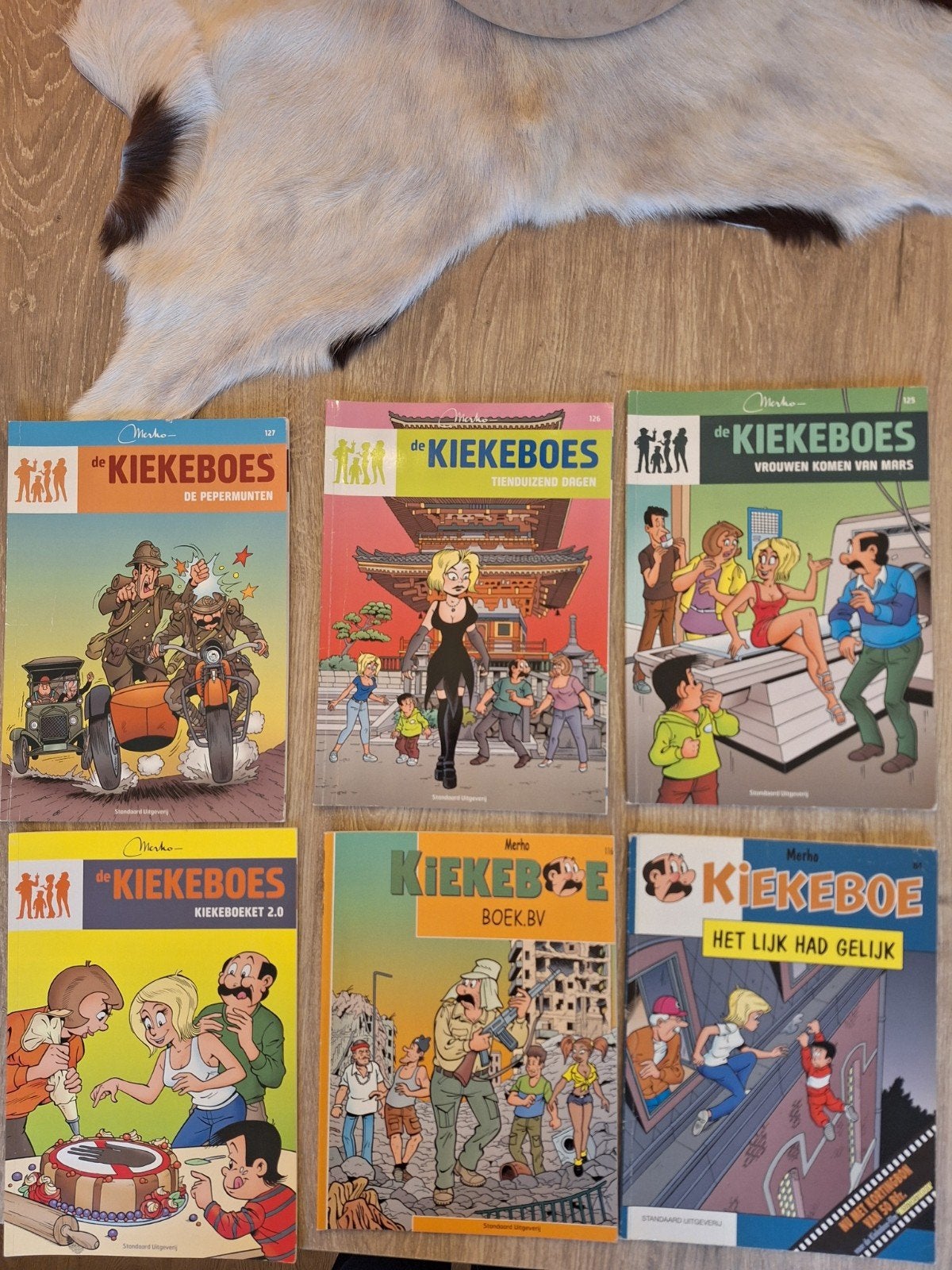 Lot van 18 kiekeboe strips, Boeken, Ophalen of Verzenden