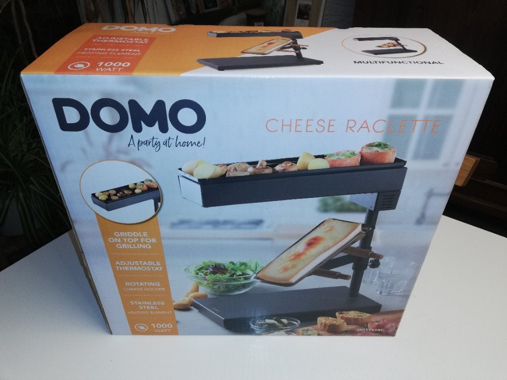 Raclette-apparaat Domo, Ophalen, Nieuw, 4 t/m 7 personen