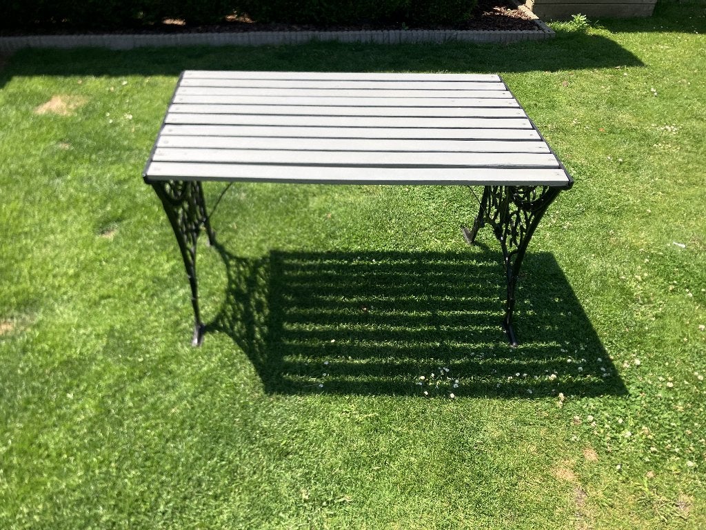 tuintafeltje smeedijzer, Enlèvement