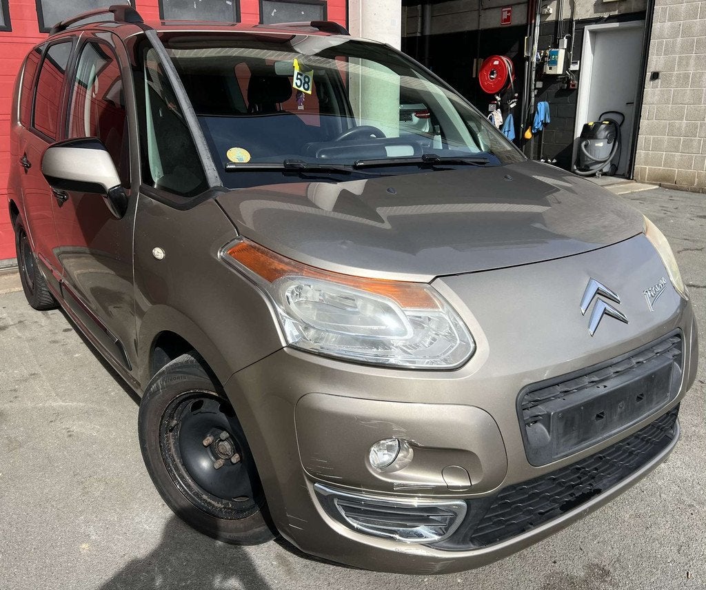 Citroën C3 Picasso 1.6 HDi Business + CLIM (bj 2010), Zwart, 4 cilinders, Bedrijf, 1560 cc