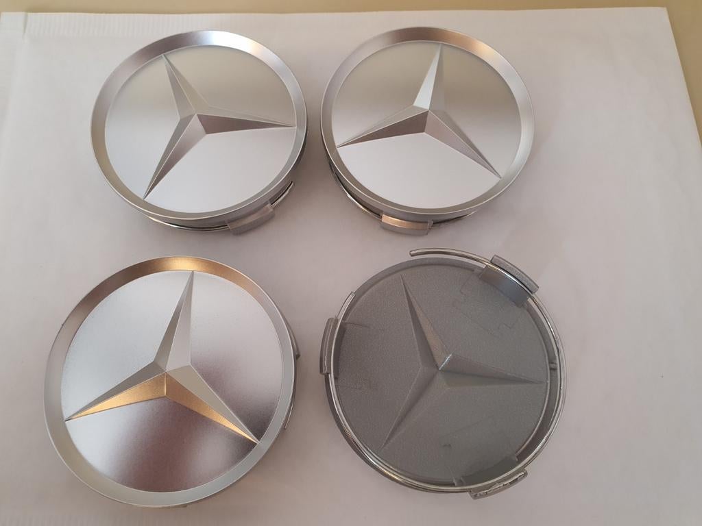 Jantes Mercedes, cache-moyeu extérieurs, 75 mm, Enlèvement ou Envoi, Neuf