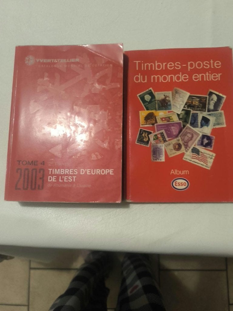 Lot philatélie- Yvert &Tellier2003+album Esso, Enlèvement ou Envoi, Album de collection