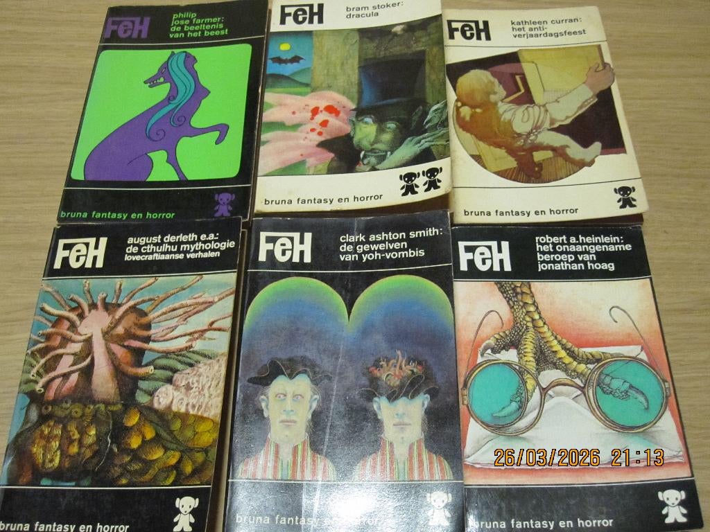 Science Fiction pockets van zwarte beertjes en Prisma, Boeken, Ophalen of Verzenden