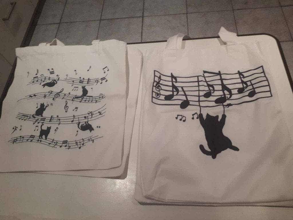 tote bags, Ophalen