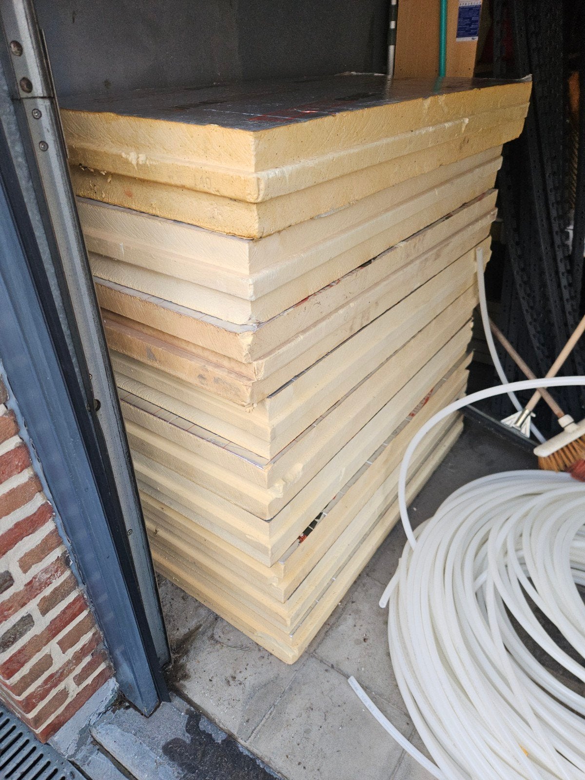 9x isolatieplaten 140mm met bevestiging, Doe-het-zelf en Bouw, Ophalen
