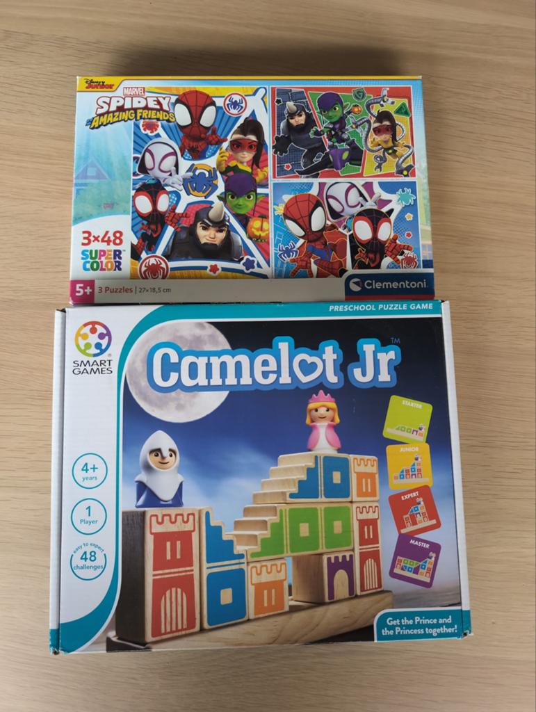 Smart Games Camelot Jr & Puzzle, Ophalen, Gebruikt