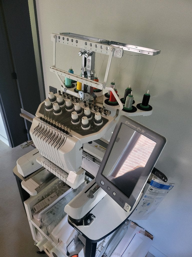 Brodeuse Brother PR1060X, Hobby en Vrije tijd, Ophalen, Nieuw, Machineborduren, Borduurmachine