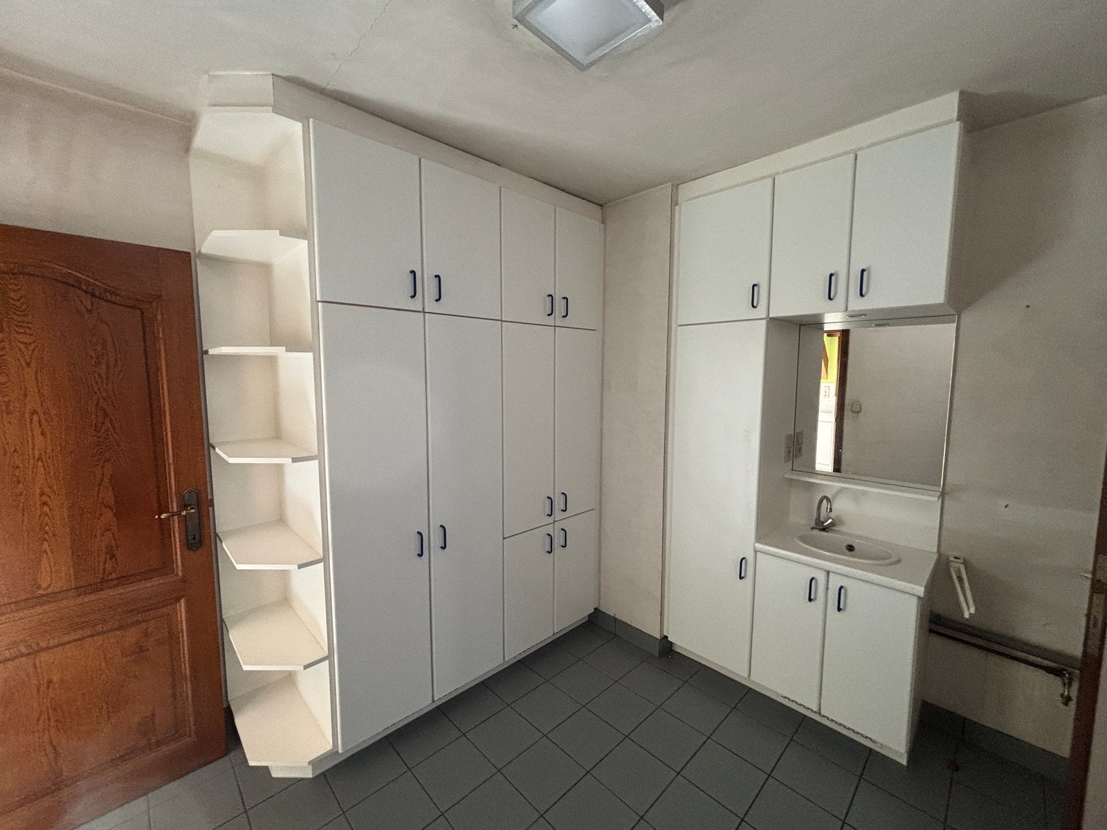 Cuisine à vendre, Enlèvement, Utilisé, Blanc, Cuisine d'angle