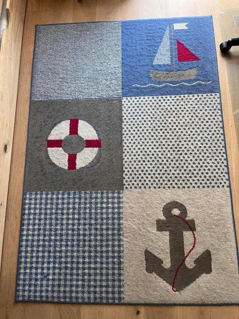 Tapis à motif nautique, Enlèvement, Comme neuf