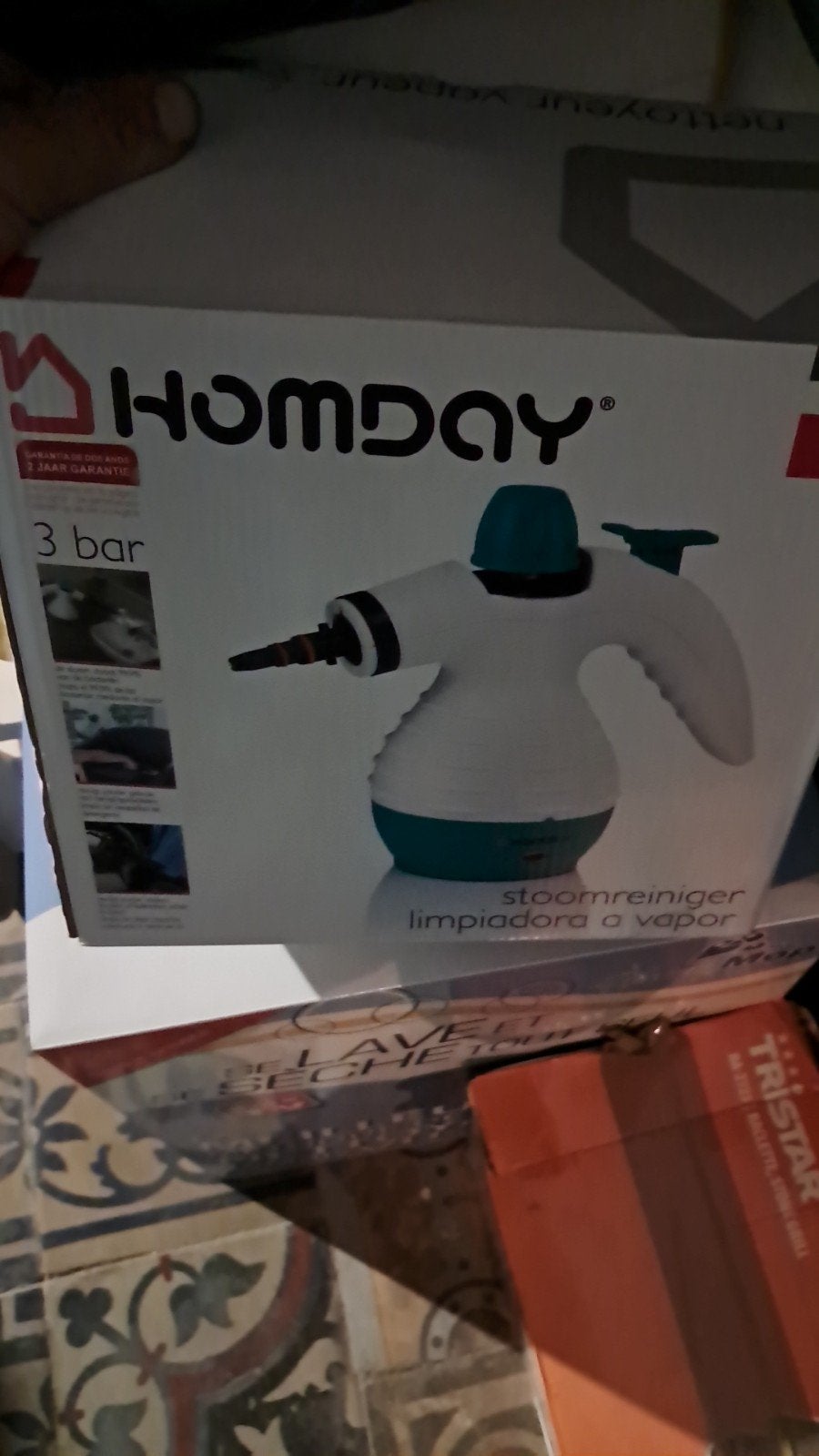 nettoyeur vapeur, Enlèvement