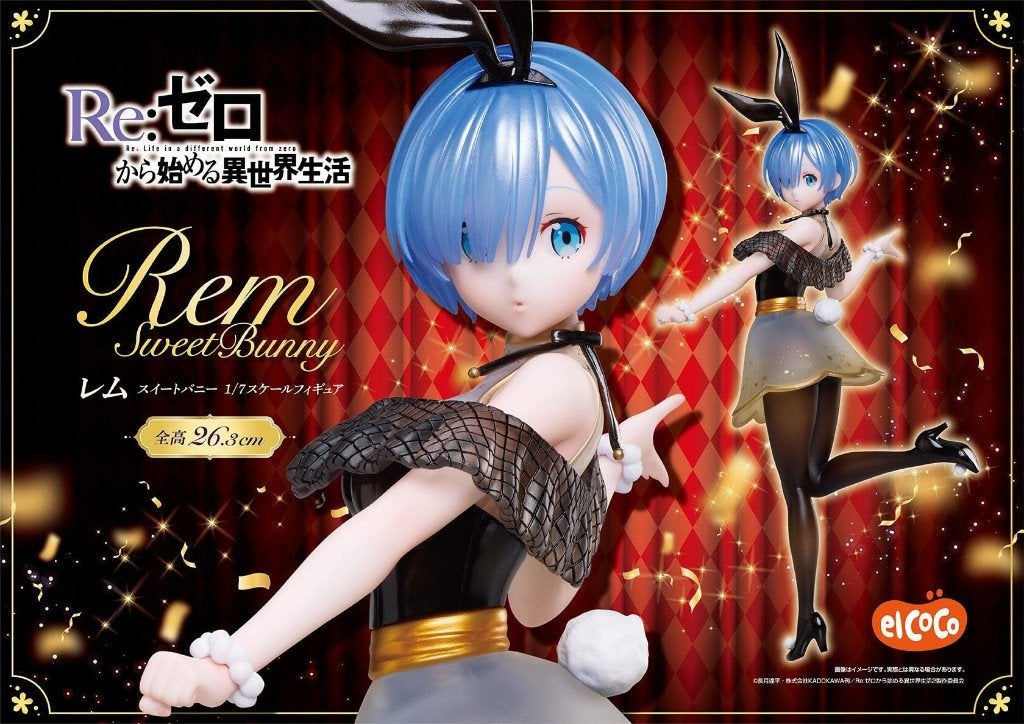 Re Zero Figure Vol. 2 Rem (Sweet Bunny) ElCoco-figuur, Verzenden, Nieuw, Mens