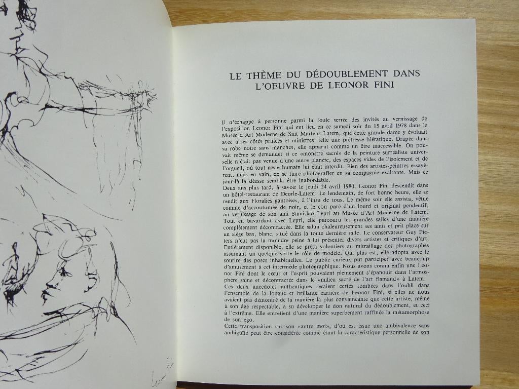 Leonor Fini door Jos Murez, Peinture et dessin, Enlèvement ou Envoi, Utilisé, Jos Murez