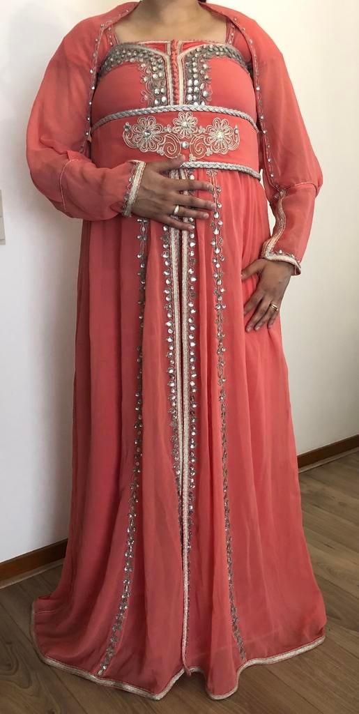 Roze Takchita, Kleding | Dames, Ophalen, Zo goed als nieuw, Maat 38/40 (M), Roze
