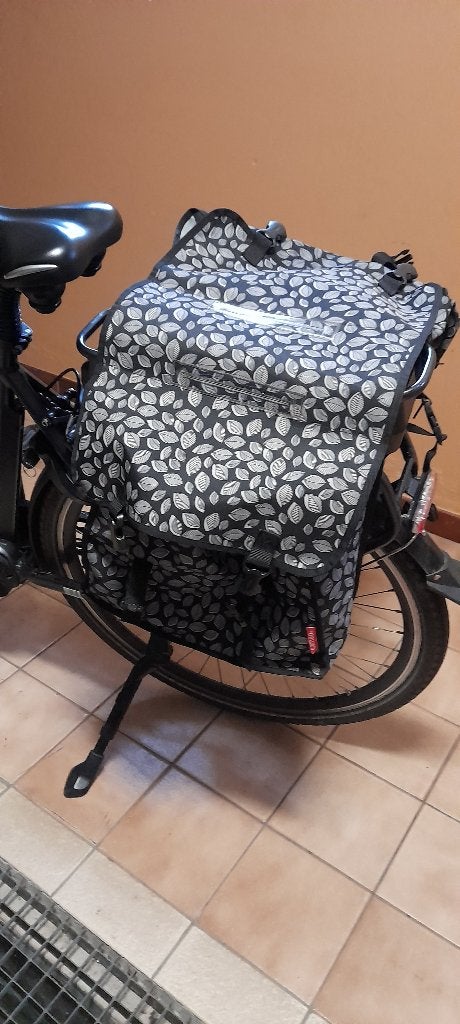 Dubbele fietstas, Fietsen en Brommers, Ophalen, Nieuw, Cameo