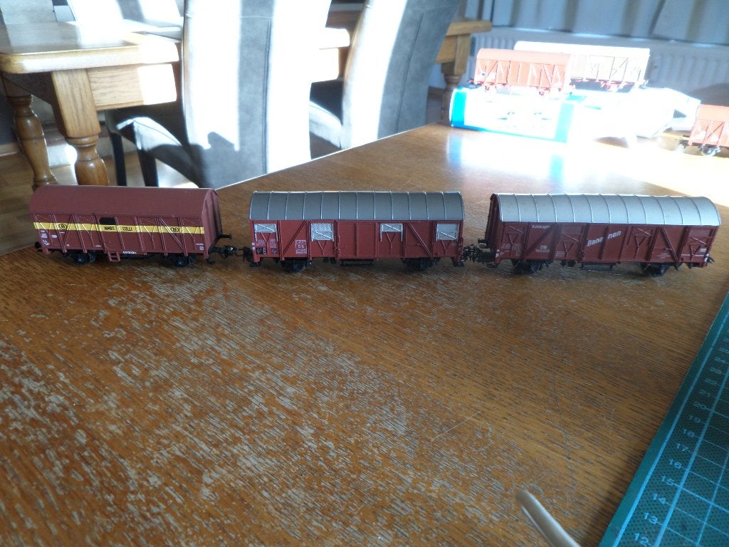 Marklin 3 DB NMBS NMBS bestelwagens, Hobby en Vrije tijd, Modeltreinen | H0, Verzenden, Nieuw