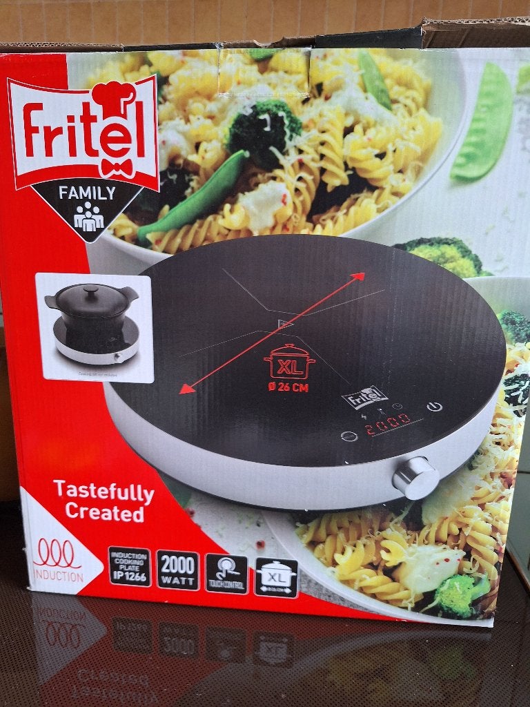 kookplaat, Electroménager, Tables de cuisson, Comme neuf, Enlèvement, Induction, 3 zones de cuisson ou moins