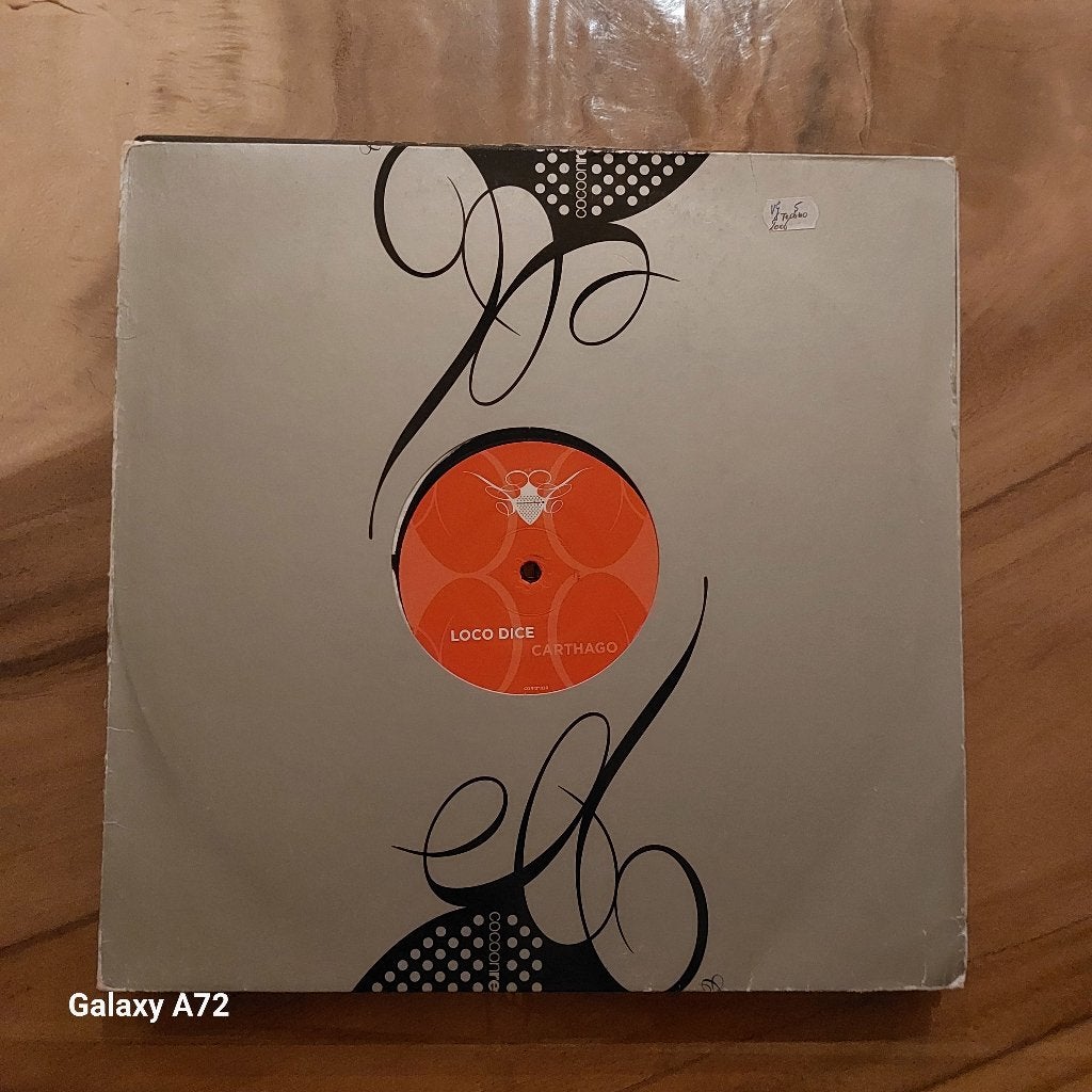 loco dice carthago 12 inch maxi, Gebruikt, Ophalen of Verzenden, Techno, 12 inch