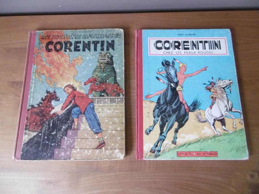 Cuvelier : Corentin : 2 tomes en EO, Enlèvement ou Envoi