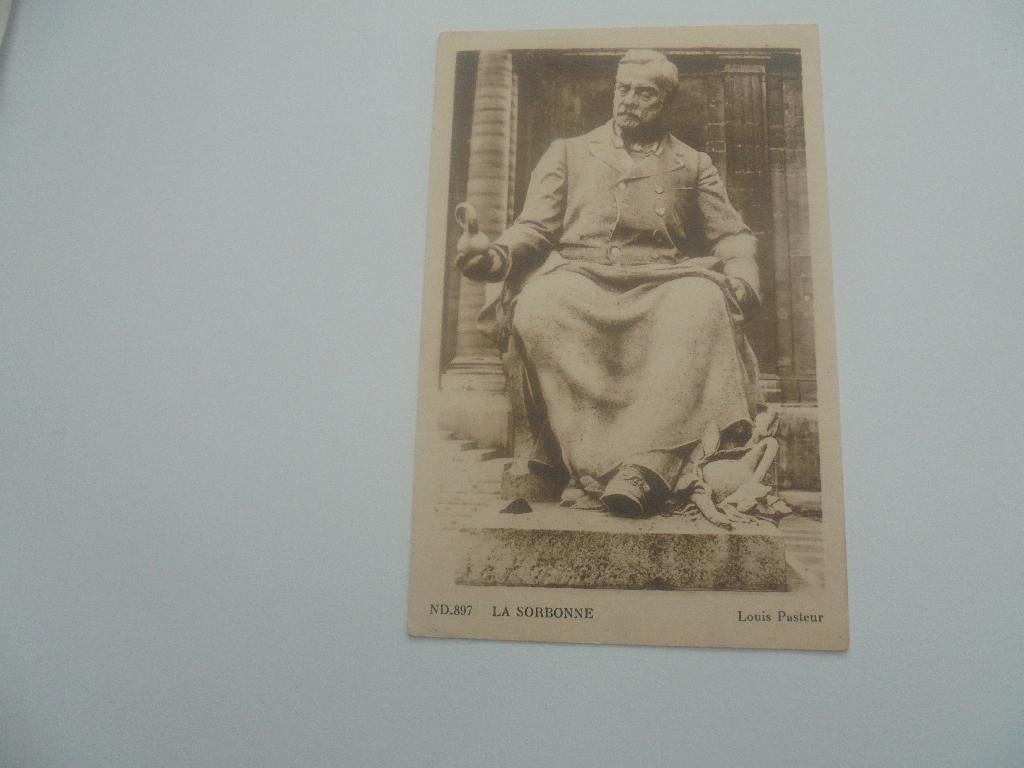 louis pasteur- la sorbonne, Verzenden, Voor 1920, Ongelopen, Sterren en Beroemdheden