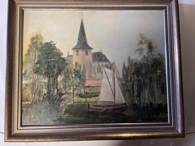 4 x W. Vandekerckhove schilderijen, Antiek en Kunst, Ophalen