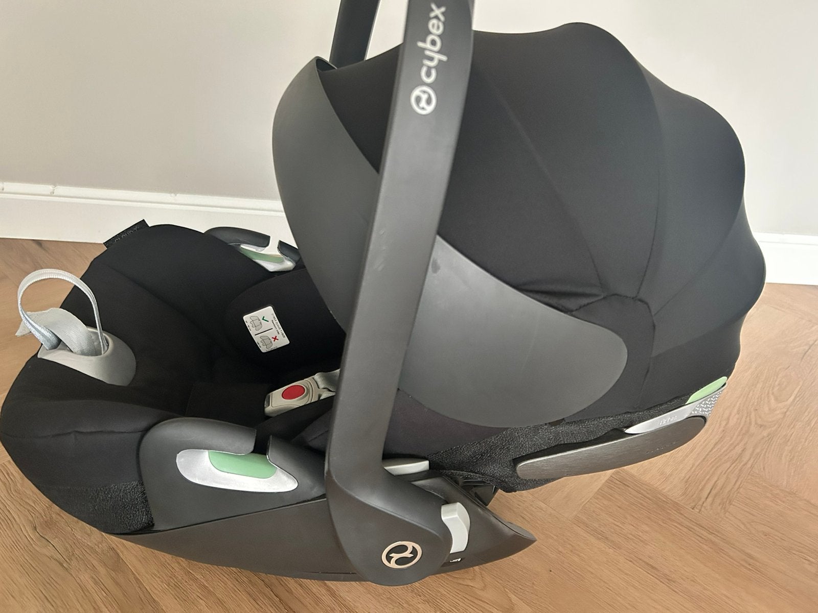 Cybex cloud I-Size, Kinderen en Baby's, Ophalen, Zo goed als nieuw, 0 t/m 13 kg, Verstelbare rugleuning