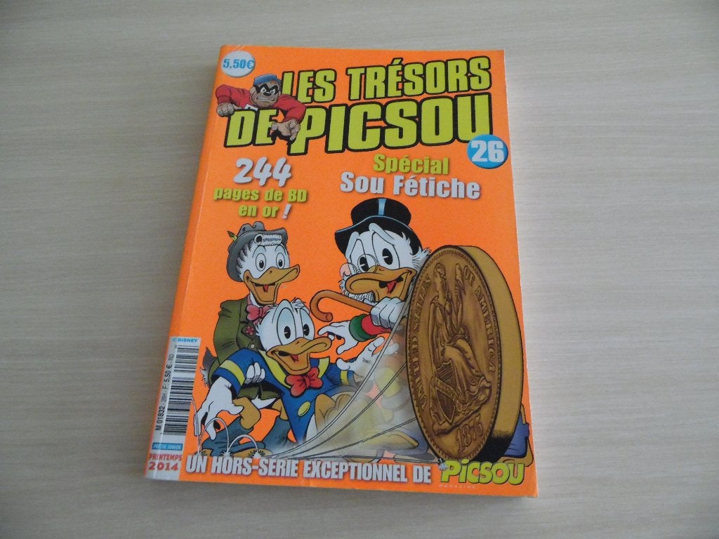 LES TRÉSORS DE PICSOU N°26, Enlèvement ou Envoi, Comme neuf, WALT DISNEY, Une BD